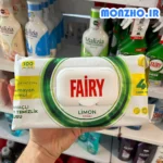 دستمال مرطوب چند منظوره سطوح فیری رایحه لیمو بسته 100 عددی - تصویر 2