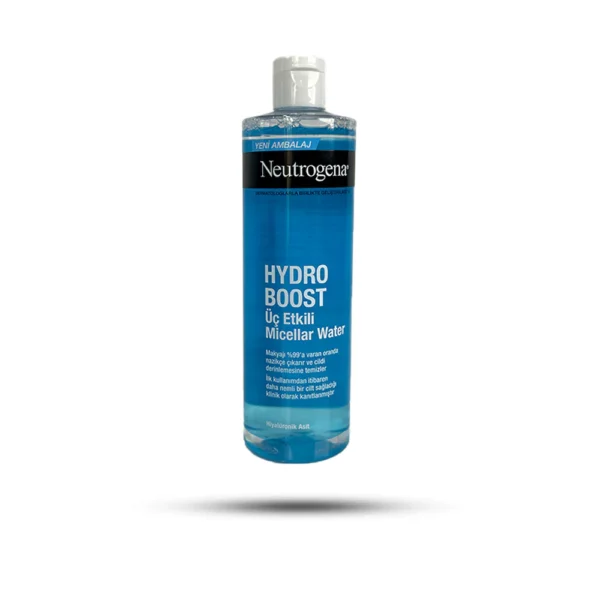 محلول آرایش پاک کن میسلار واتر نوتروژینا Neutrogena مدل Hydro Boost حجم 400 میل