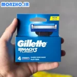 یدک خودتراش ژیلت مدل mach3 turbo بسته 4 عددی - تصویر 8