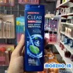 شامپو خنک کننده مردانه کلیر مدل Cool Menthol حجم 360 میل - تصویر 2